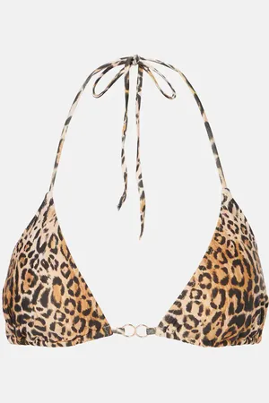 Melissa Odabash Costa leopard-print bikini top