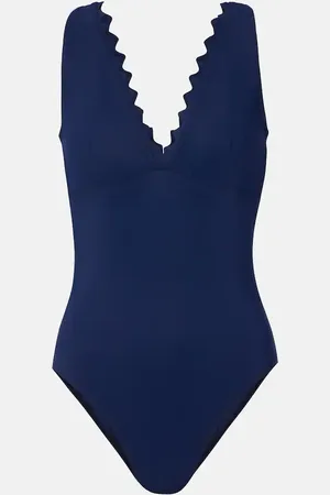 Karla Colletto InÃ©s scalloped swimsuit