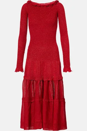 Altuzarra Polly off-shoulder jersey maxi dress
