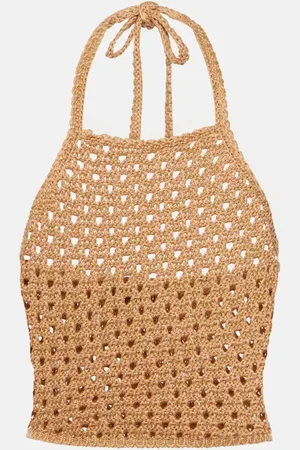 Etro Crochet cotton top