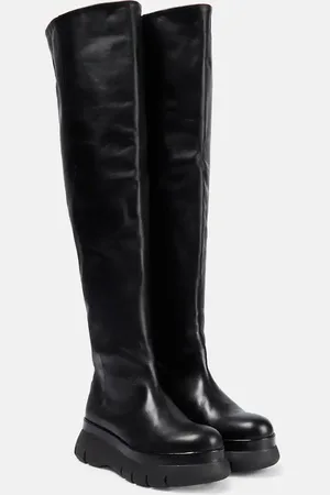 Isabel Marant Malyx leather over-the-knee boots