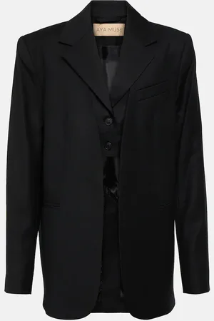 AYA MUSE Tio oversized wool blazer