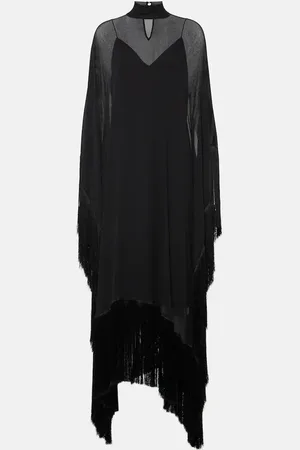 ‎Taller Marmo‎ Mrs Ross Spirito fringed silk kaftan