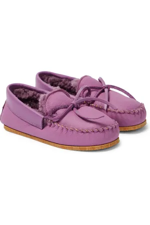 PèPè Dario leather moccasins