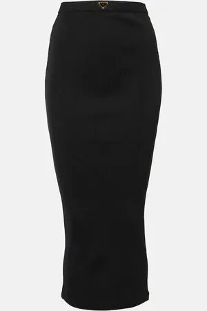 Prada Knitted midi skirt