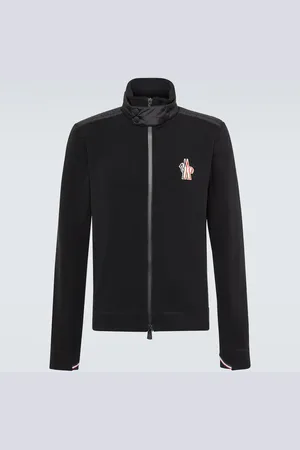 Moncler Logo zip-up cardigan