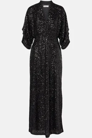Diane von Furstenberg Jessel sequined maxi dress