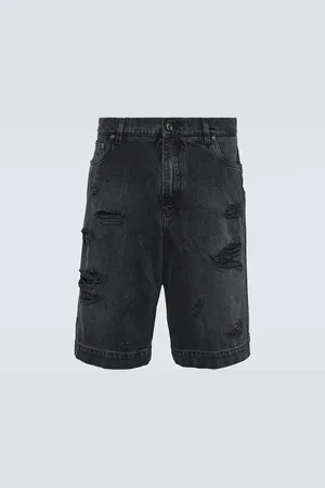 Dolce & Gabbana Distressed denim shorts