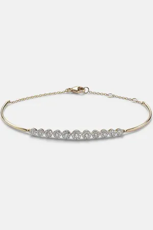 STONE AND STRAND 10kt bracelet with diamonds