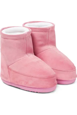 Moon Boot Icon suede snow boots