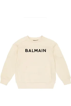 Balmain Logo cotton sweatshirt