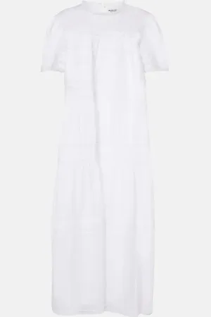 Marant Etoile Geralda ruffled cotton midi dress