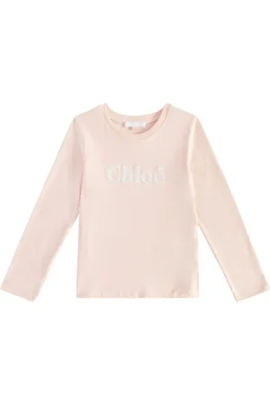 Chloé Logo cotton jersey top