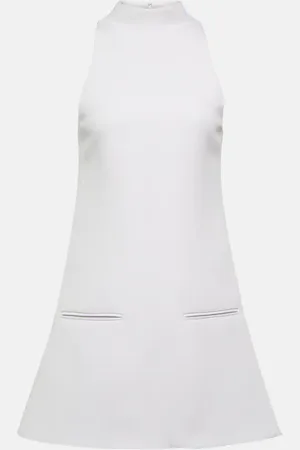 Courrèges Heritage logo minidress
