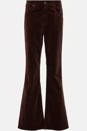 AG Jeans Farrah velvet flared pants