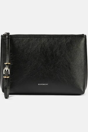 Givenchy Voyou debossed leather pouch