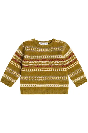 BONPOINT Baby Dalmire jacquard wool sweater
