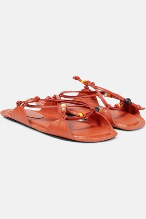 Marni X No Vacancy Inn beaded leather sandals
