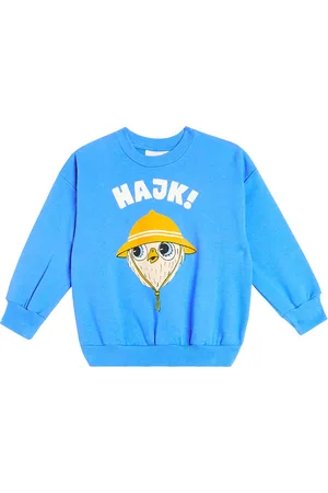 Mini Rodini Hike cotton jersey sweatshirt