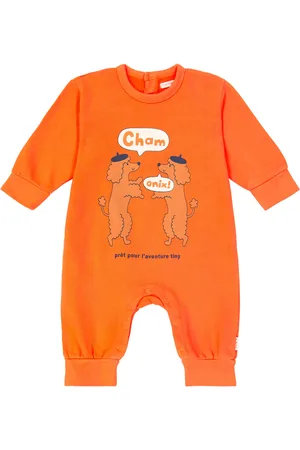 Tiny Cottons Baby Chamonix Poodles cotton playsuit
