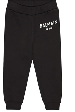 Balmain Baby logo cotton sweatpants