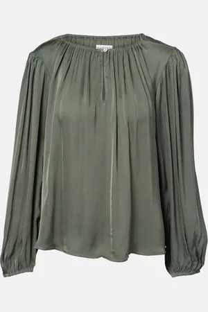 Velvet Riona satin blouse