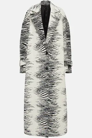 The Attico Oversized cotton-blend coat