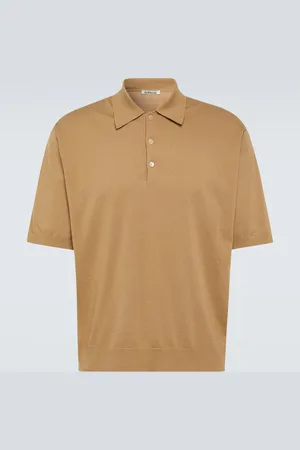 Auralee Cotton polo shirt