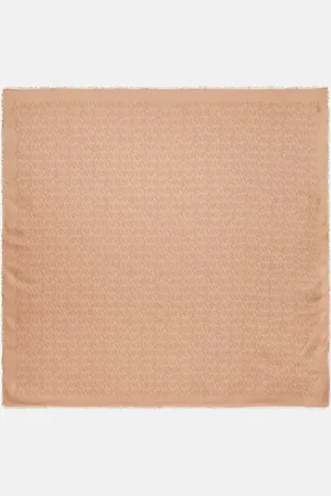 Saint Laurent Printed modal and cashmere scarf