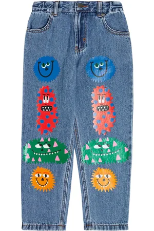 Stella McCartney Printed straight jeans