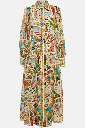ALÉMAIS Star Man linen shirt dress