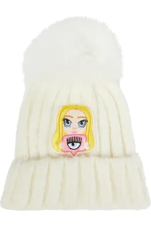 MONNALISA X Chiara Ferragni Mascotte wool-blend beanie