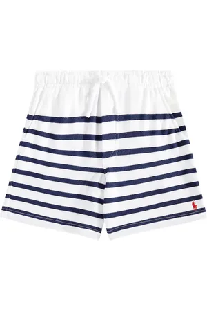 Ralph Lauren Striped cotton jersey shorts