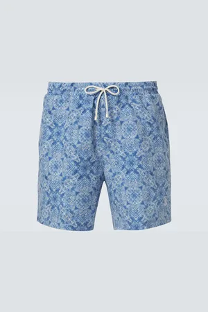 Brunello Cucinelli Logo swim trunks
