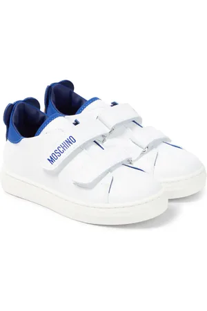Moschino Teddy leather sneakers