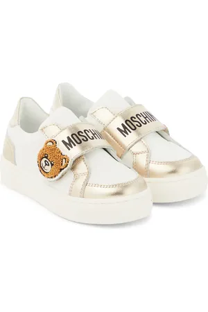 Moschino Teddy Bear leather sneakers