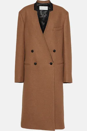 DRIES VAN NOTEN Wool-blend coat