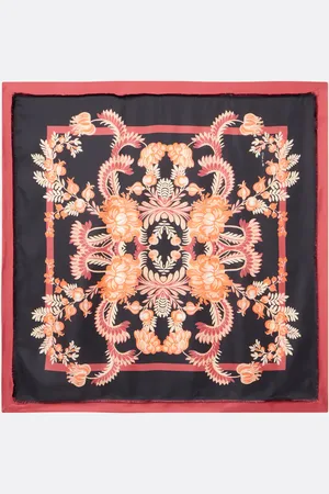 Etro Floral silk scarf