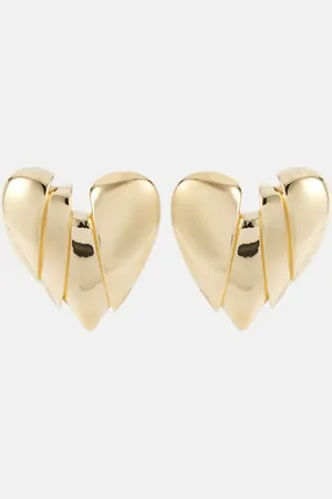 Amina Muaddi Heartbreaker earrings