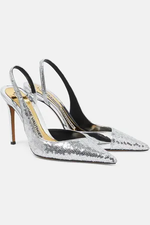 ALEXANDRE VAUTHIER Sequined 105 slingback pumps