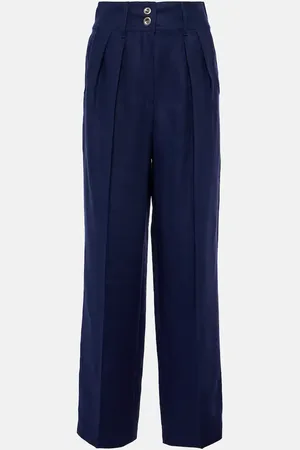 Loro Piana Linen wide-leg pants