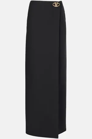 VALENTINO Crepe Couture maxi skirt