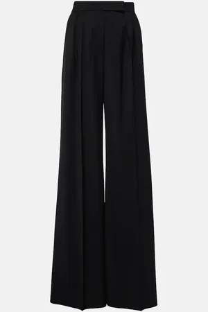 Max Mara Rimini virgin wool wide-leg pants