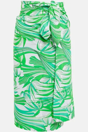 Melissa Odabash Pareo printed beach cover-up