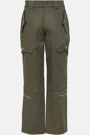 DION LEE Mid-rise cotton twill cargo pants