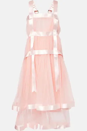 NOIR KEI NINOMIYA Tulle midi dress