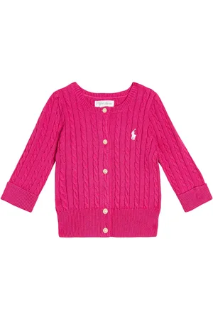 Ralph Lauren Baby cable-knit cotton cardigan