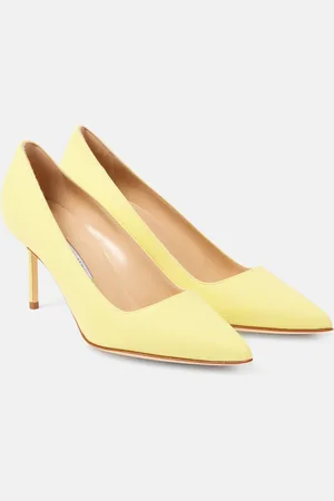 Manolo Blahnik BB 70 suede pumps