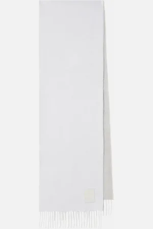Loewe Anagram wool and cashmere scarf
