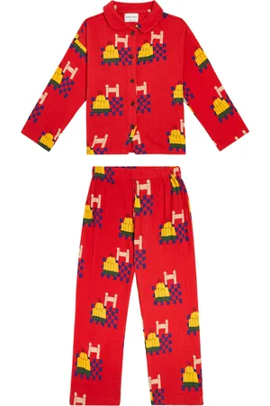 Bobo Choses Yummy Cake printed cotton pajamas